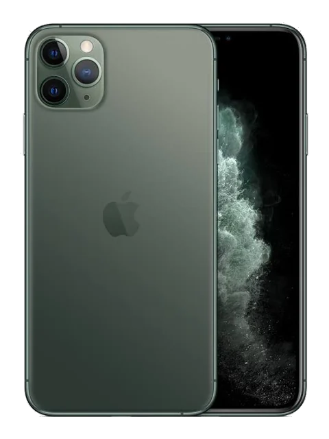 iPhone 11 Pro, front and rear view